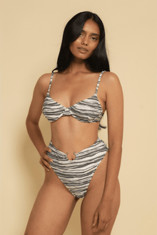 Pierced Paula Bikini Bottom | Slub Knit