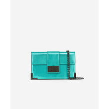 Small Emily Clutch Bag In Leather | Women | Green