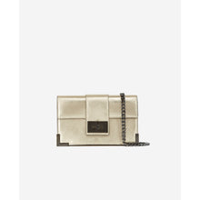 Small Emily Clutch Bag In Leather - Us | Women | Gold