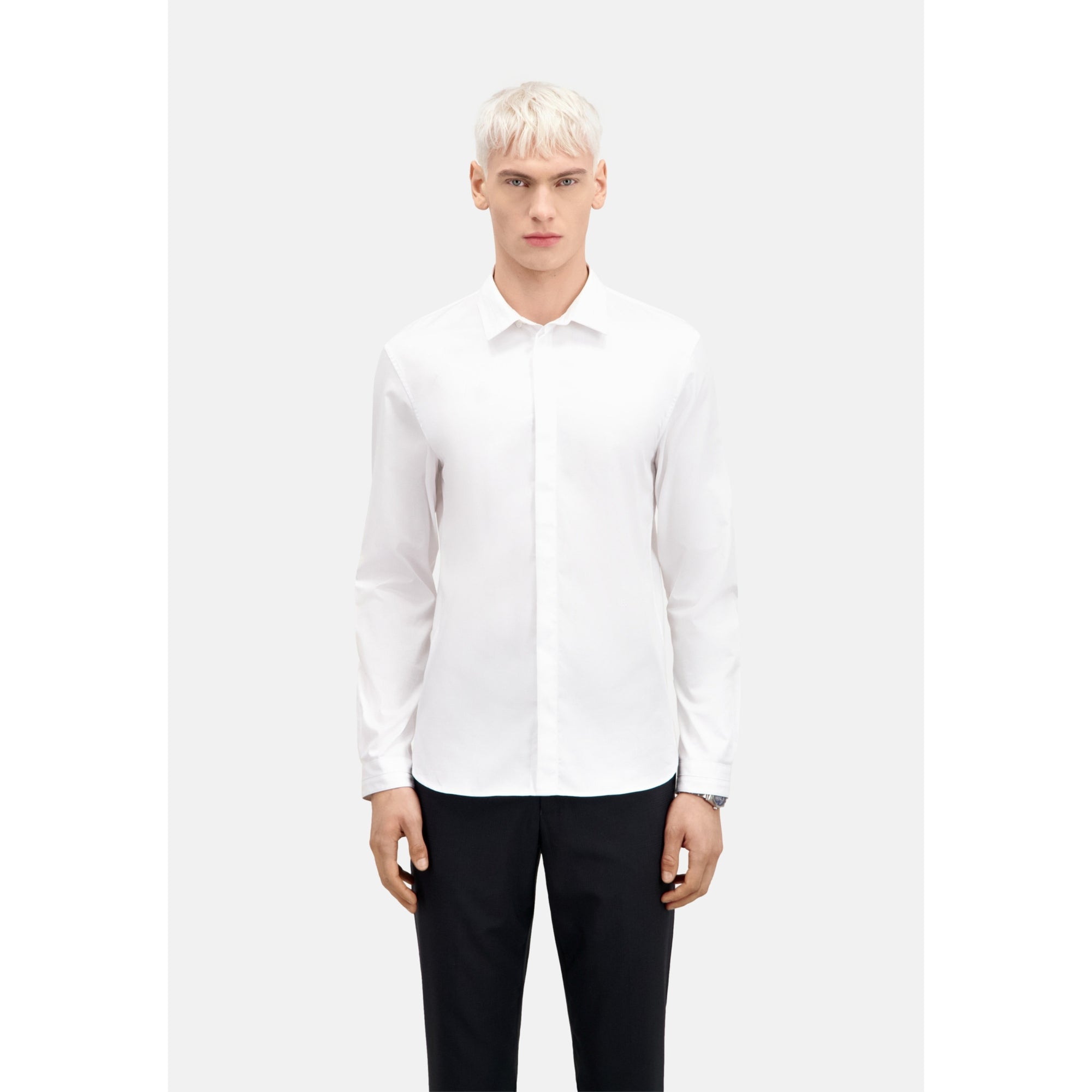 Smart Twill Shirt | Men | White