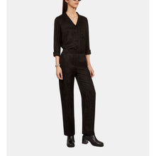 Snakeskin Jacquard Trousers | Women | Black