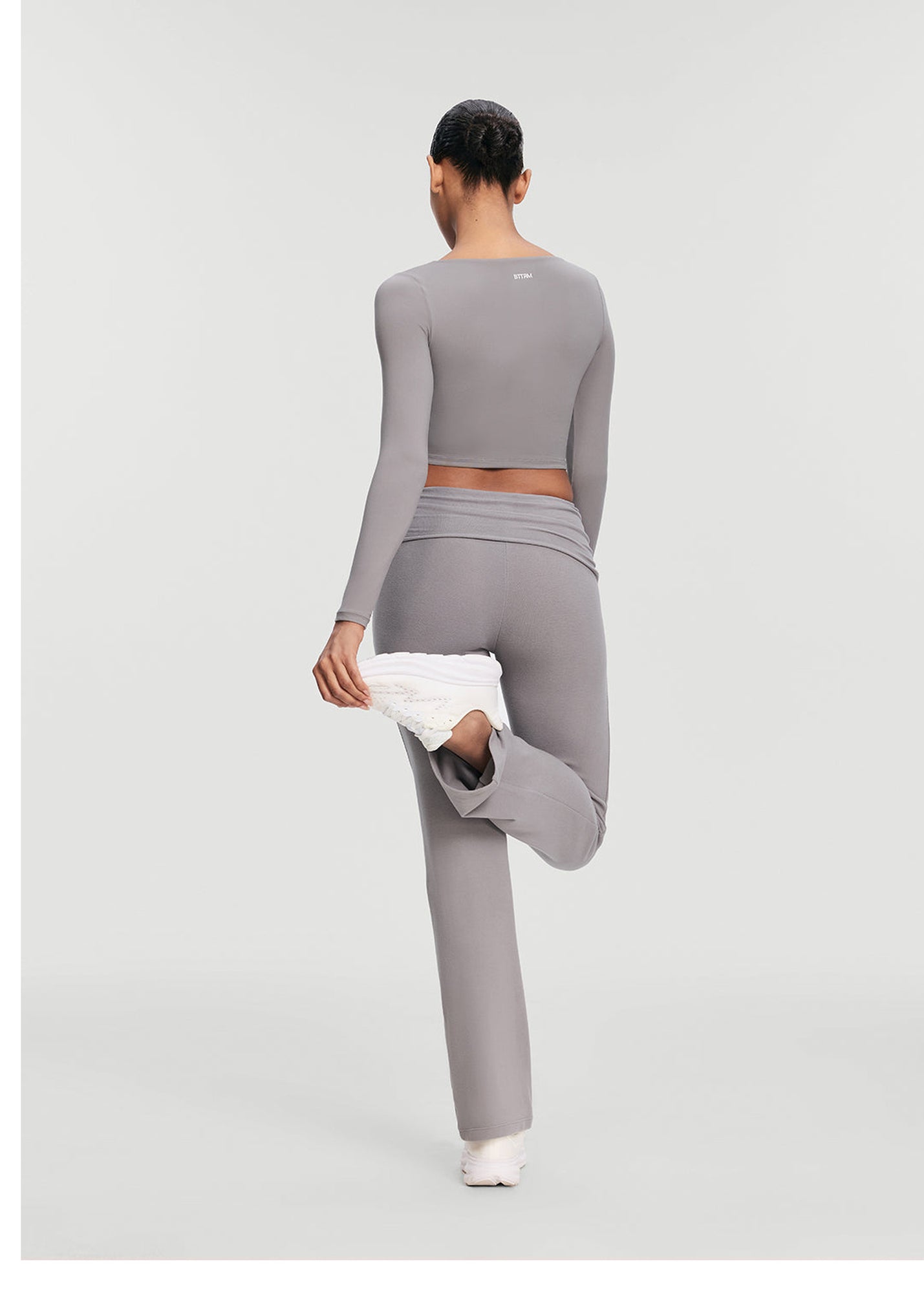 Soft Seamless Lounge Pants | Cool Gray