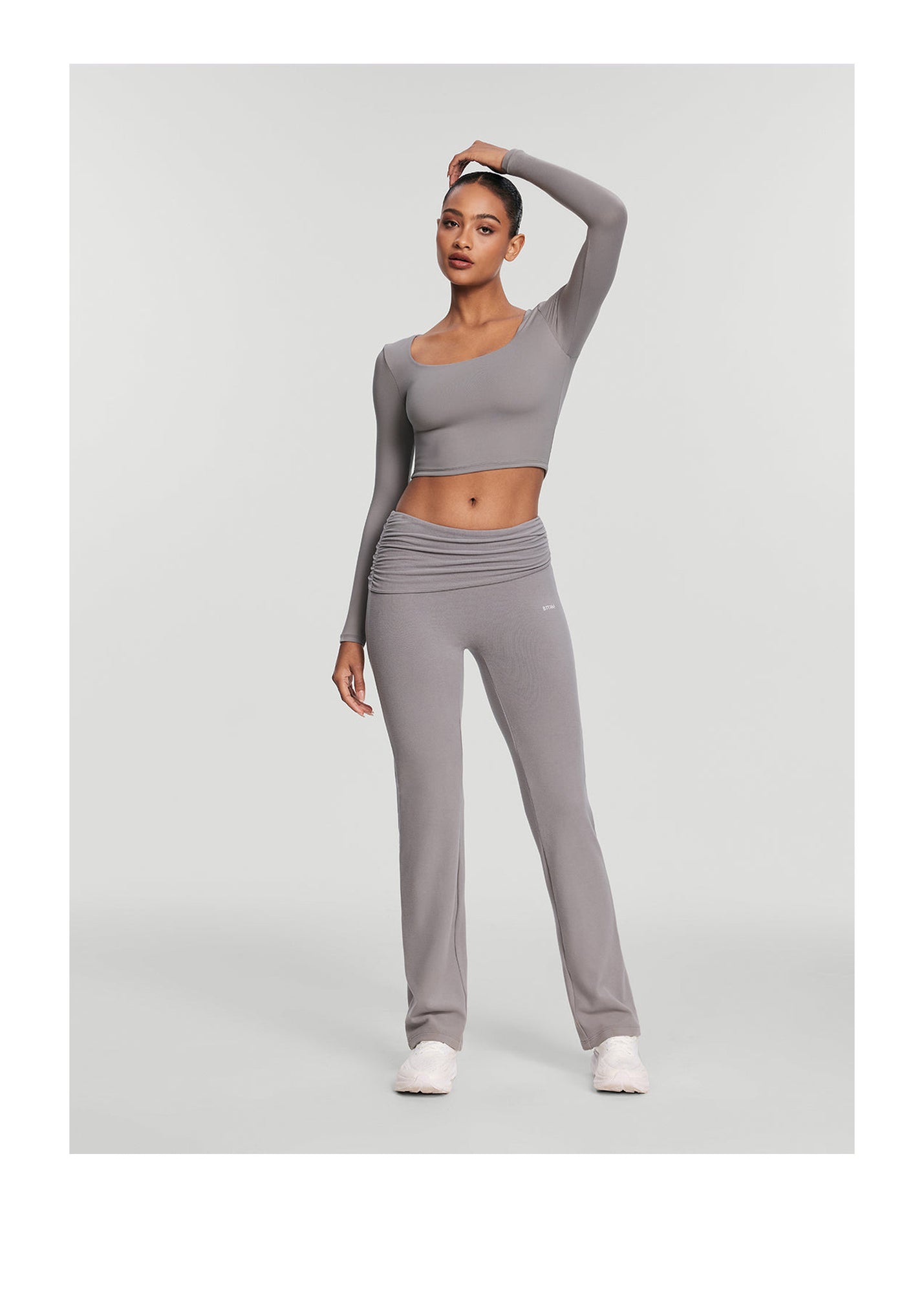 Soft Seamless Lounge Pants | Cool Gray