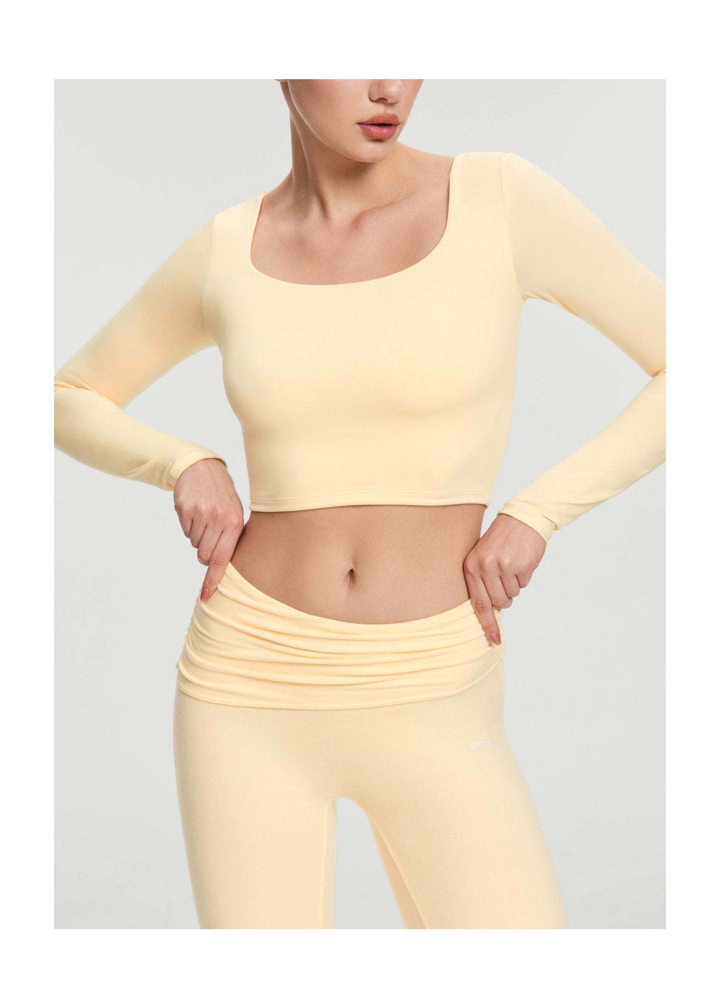 Soft Seamless Lounge Pants | Lemon Meringue