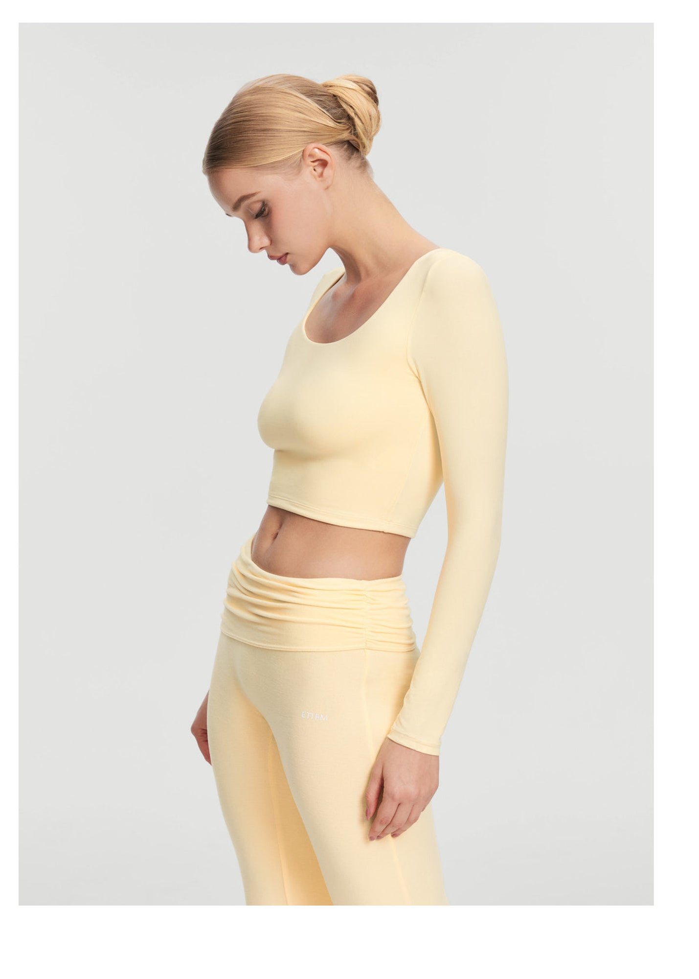 Soft Seamless Lounge Pants | Lemon Meringue