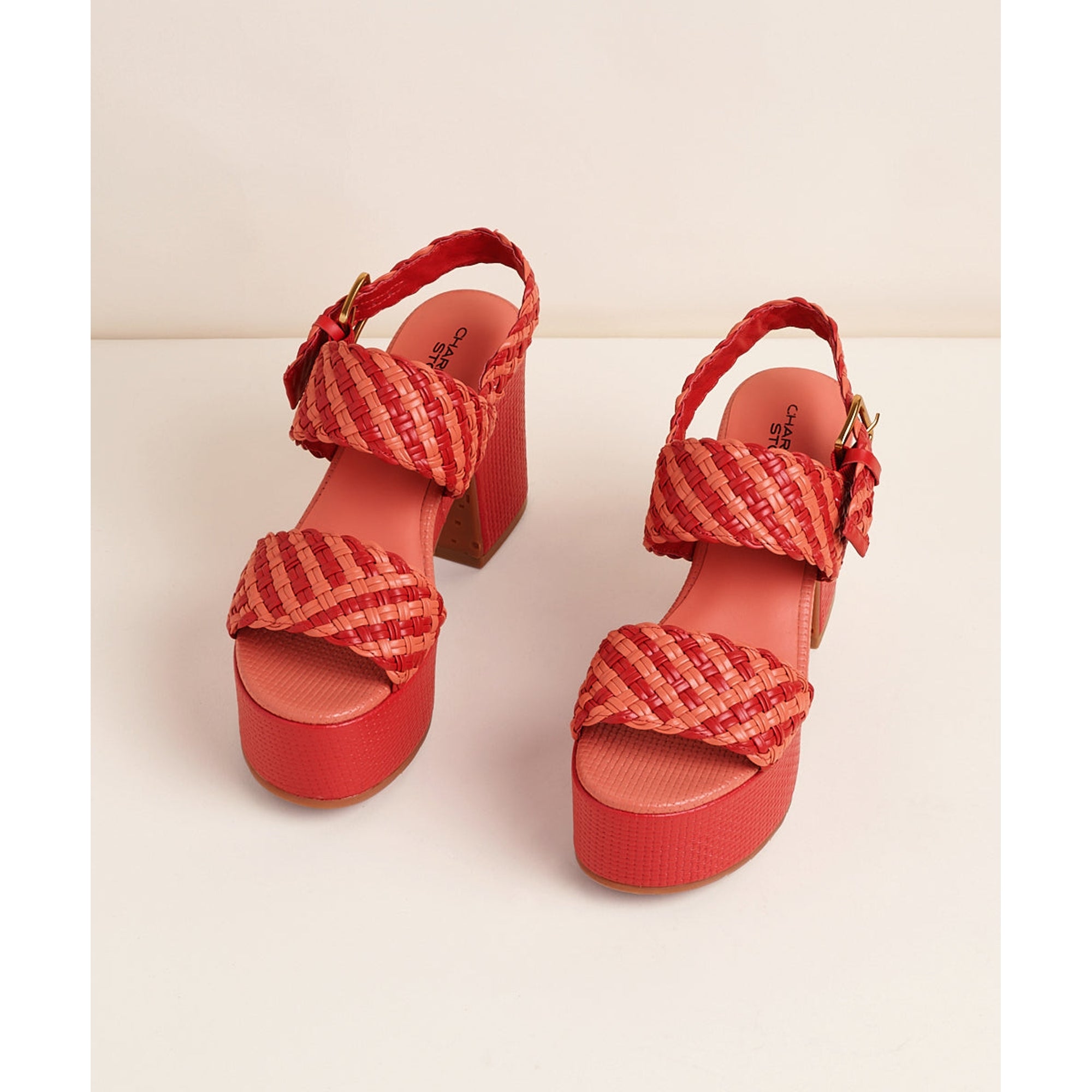 Sola Woven Platform | Begonia