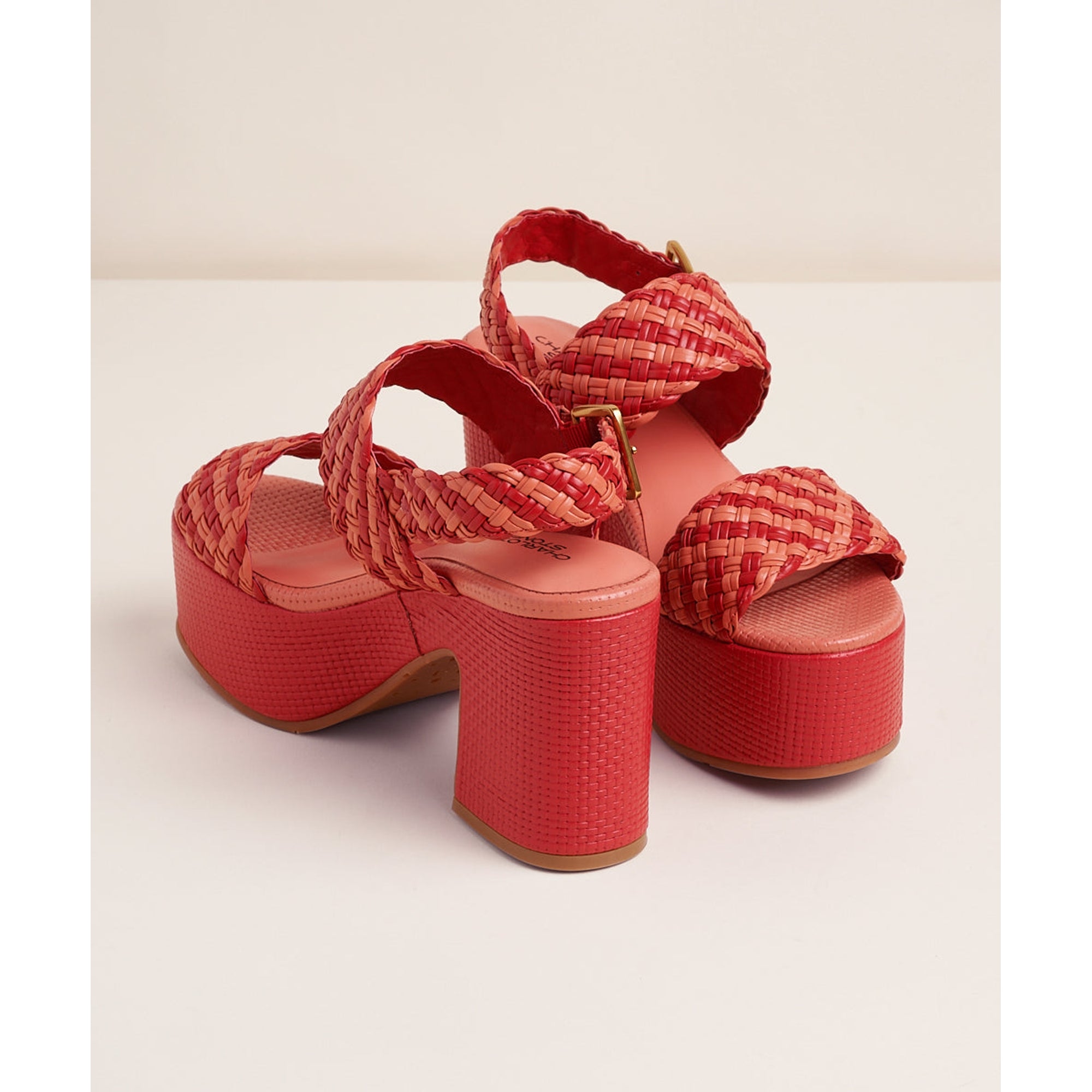 Sola Woven Platform | Begonia