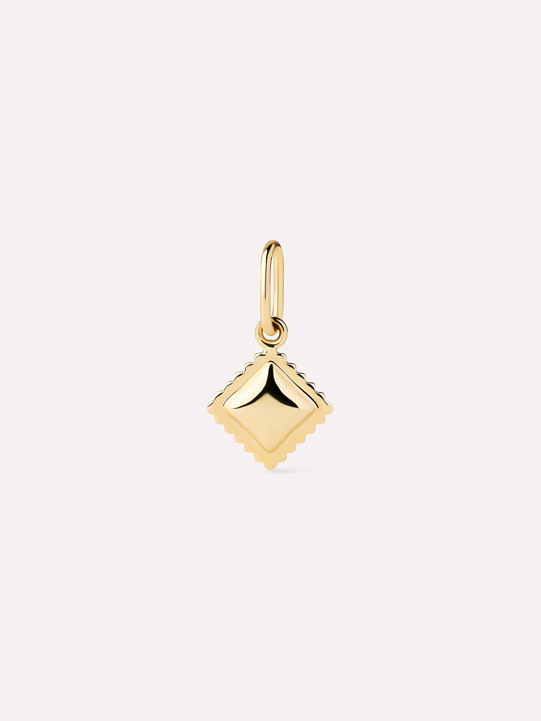 Mini Ravioli Charm | 10K Solid Gold