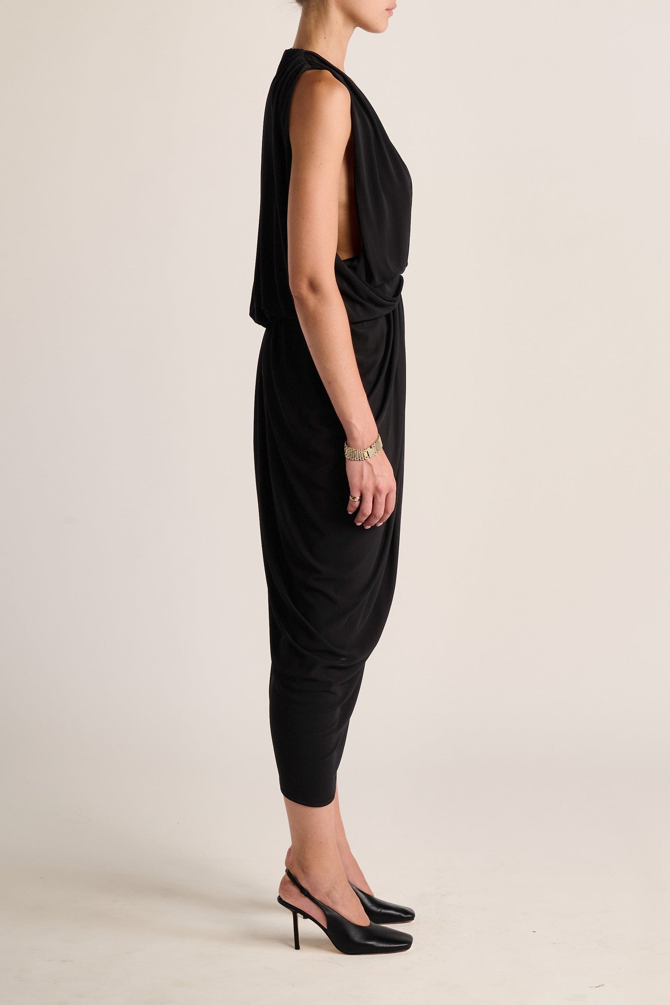 Solina Cape Top | Black