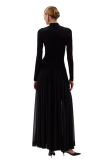 Speck Knit Dress | Black