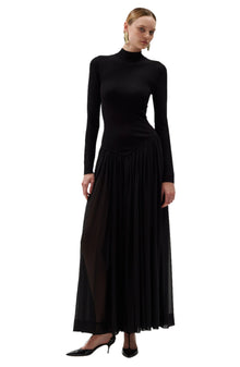 Speck Knit Dress | Black