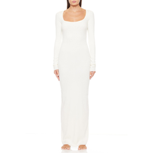 Square Neck Maxi Dress | Cream