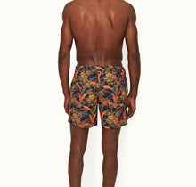 Standard Lotus Mid-Length Drawcord Swim Shorts | Midnight Navy