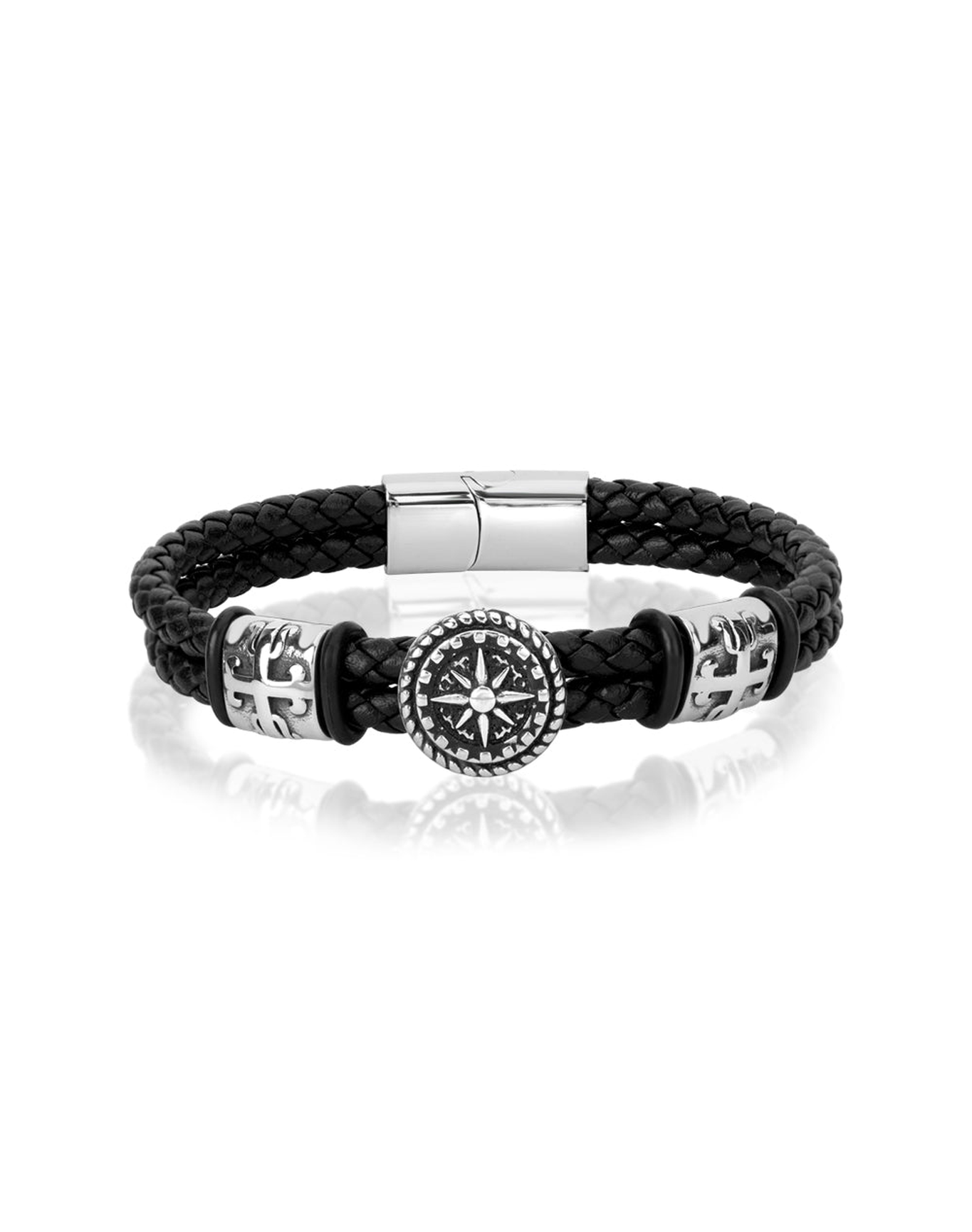 Starburst Stainless Bracelet | Steel