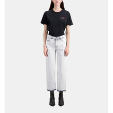 Straight Bleached Jeans | Women | White Bleach