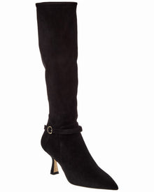 Stuart Weitzman | Womens | Lori 75 Suede Boot | Black