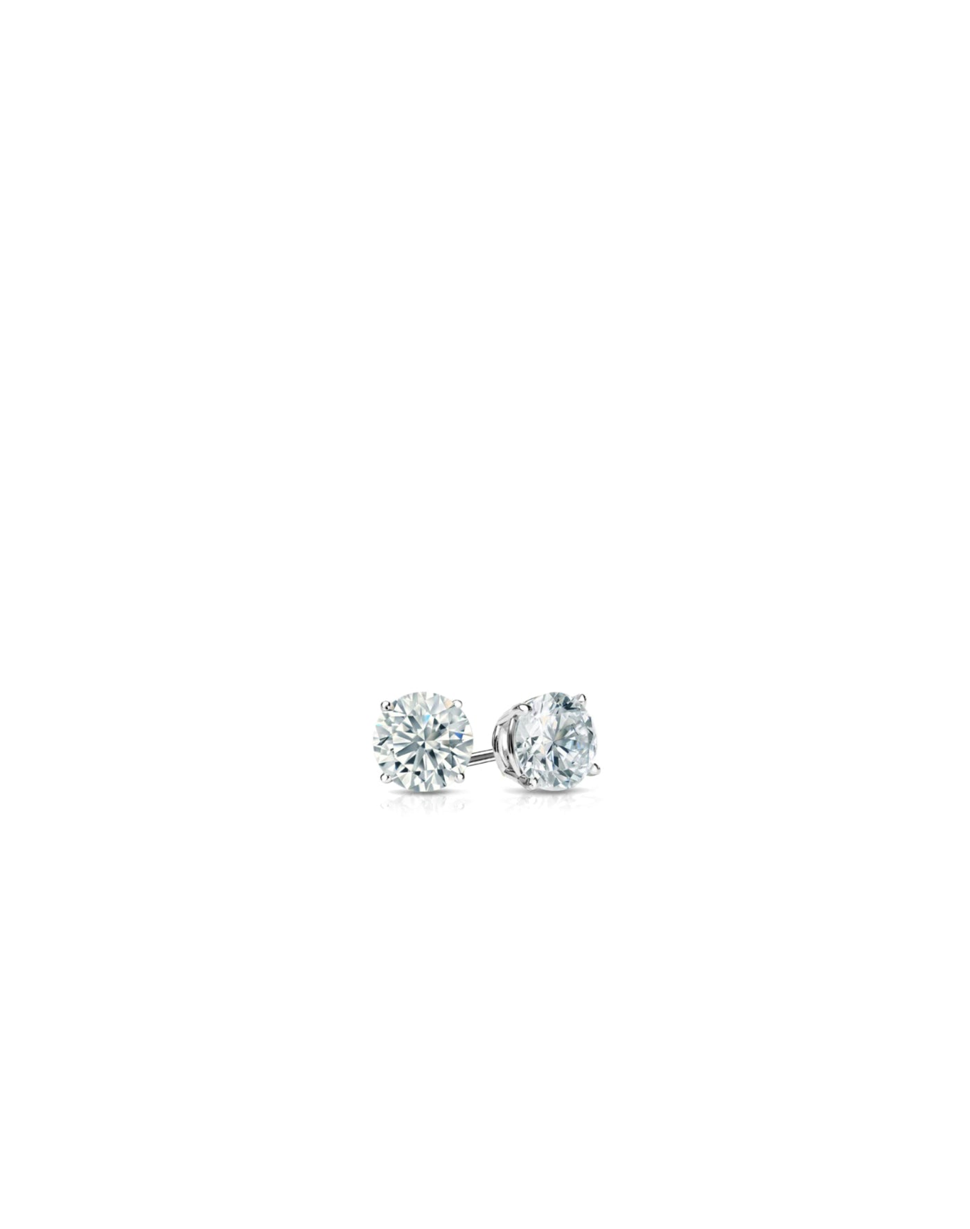 Studs Earrings | Round Cut 0.50ct LAB Diamond | 14kt Gold