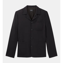 Summer Wool Suit Jacket | Men | Black