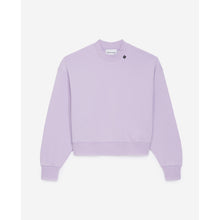 Sweatshirt With Embossed Logo | Women | Light Purple