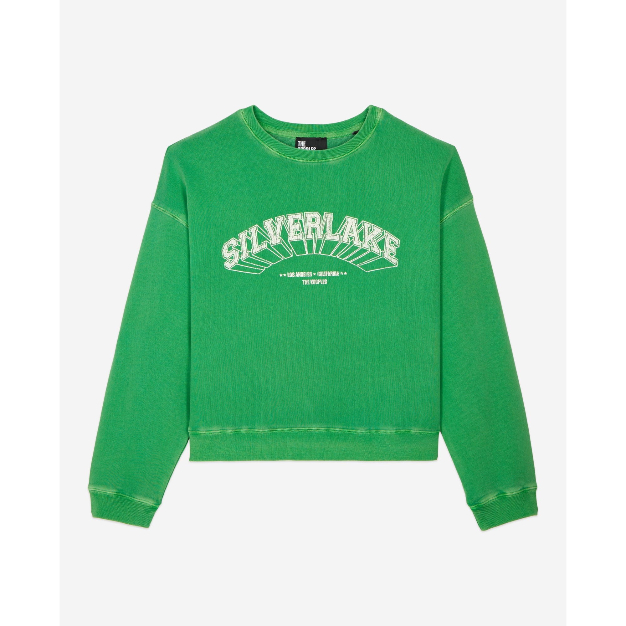 Sweatshirt With Silverlake Serigraphy | Women | Green