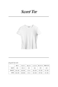 Sweet Tee | White