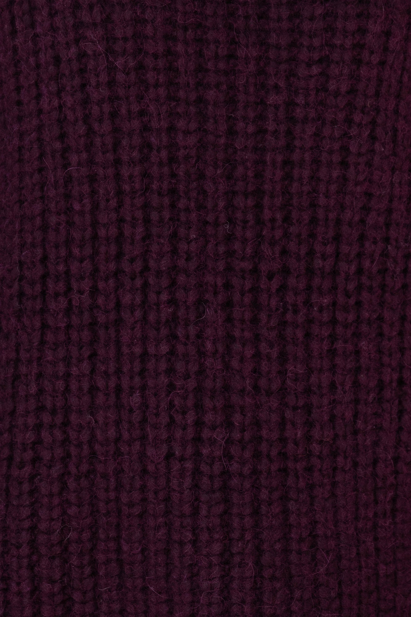 Sylvie Handknit Pullover | Aubergine