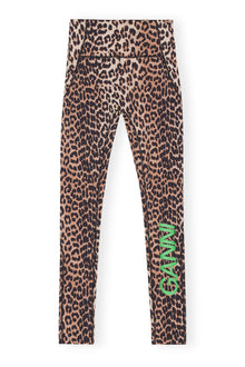 Active Ultra High Waist Tights | Leopard