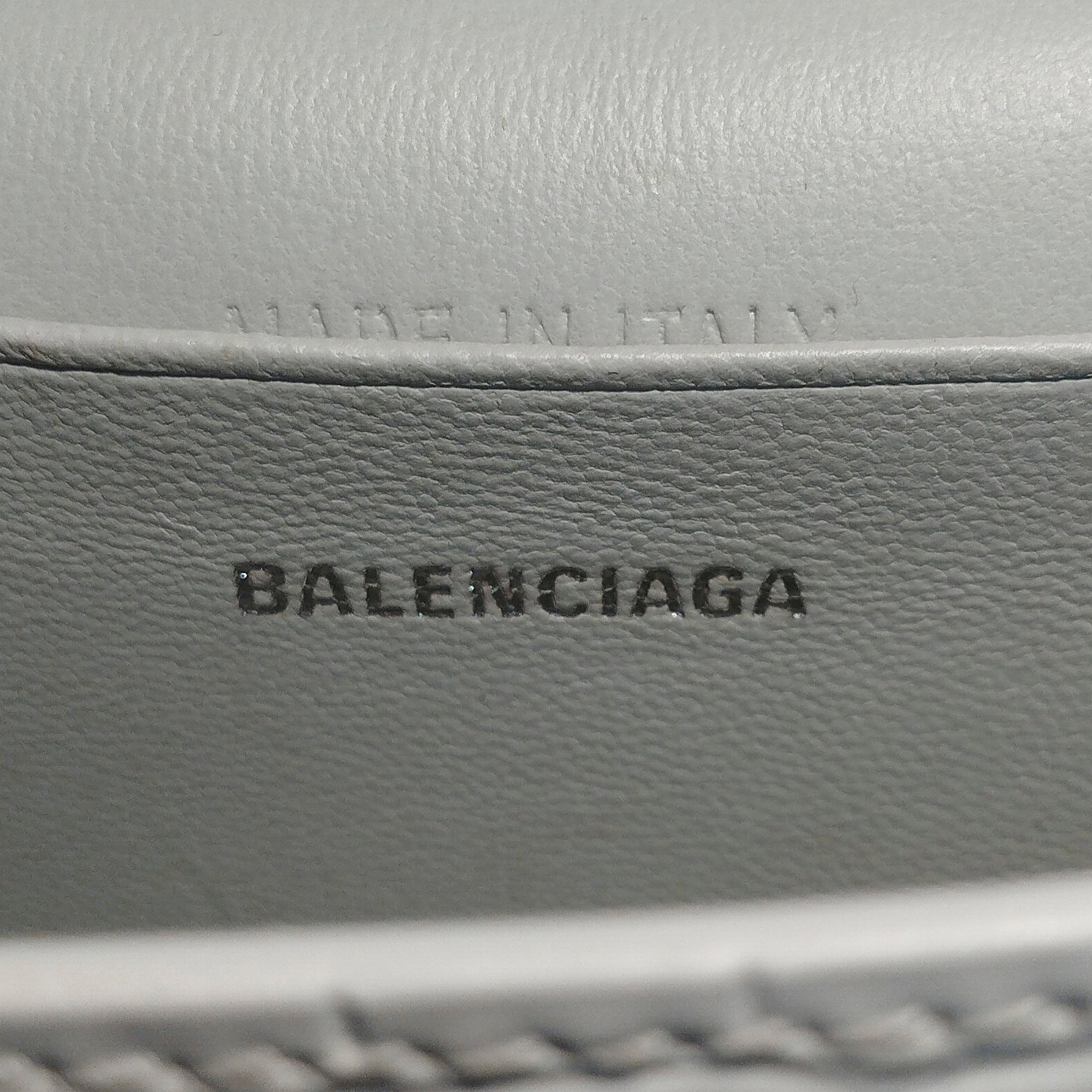 Balenciaga Pre-Owned Mini Embossed Hourglass | Women | White