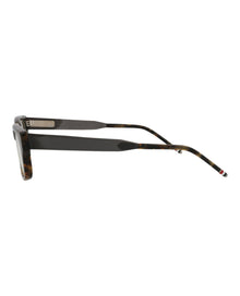 Thom Browne Square Acetate Optical Frames | Grey Multi