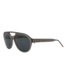 Thom Browne Aviator Acetate Sunglasses | Grey