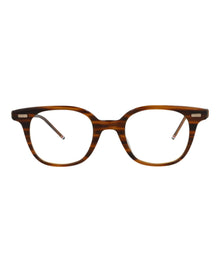 Thom Browne Round Acetate Optical Frames | Walnut