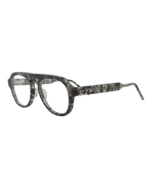 Thom Browne Aviator Acetate Optical Frames | Grey