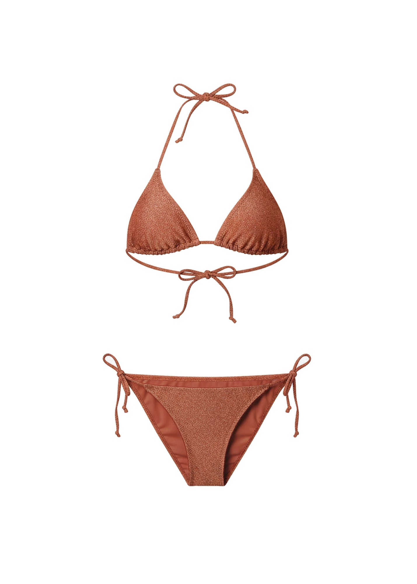 Iris Bikini Bottom Spice - Solid & Striped