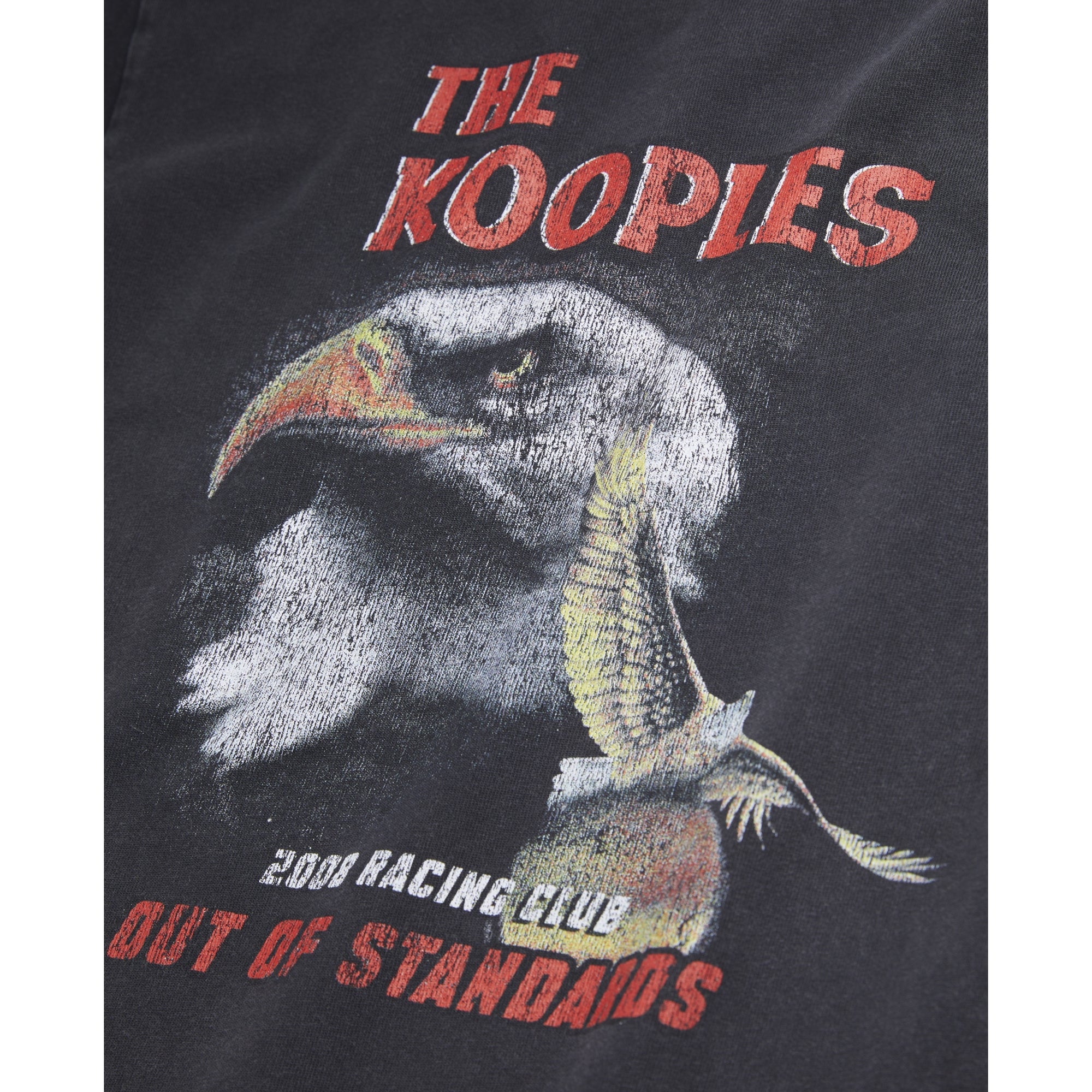 T-Shirt With Eagle Serigraphy | Women | Black Washed