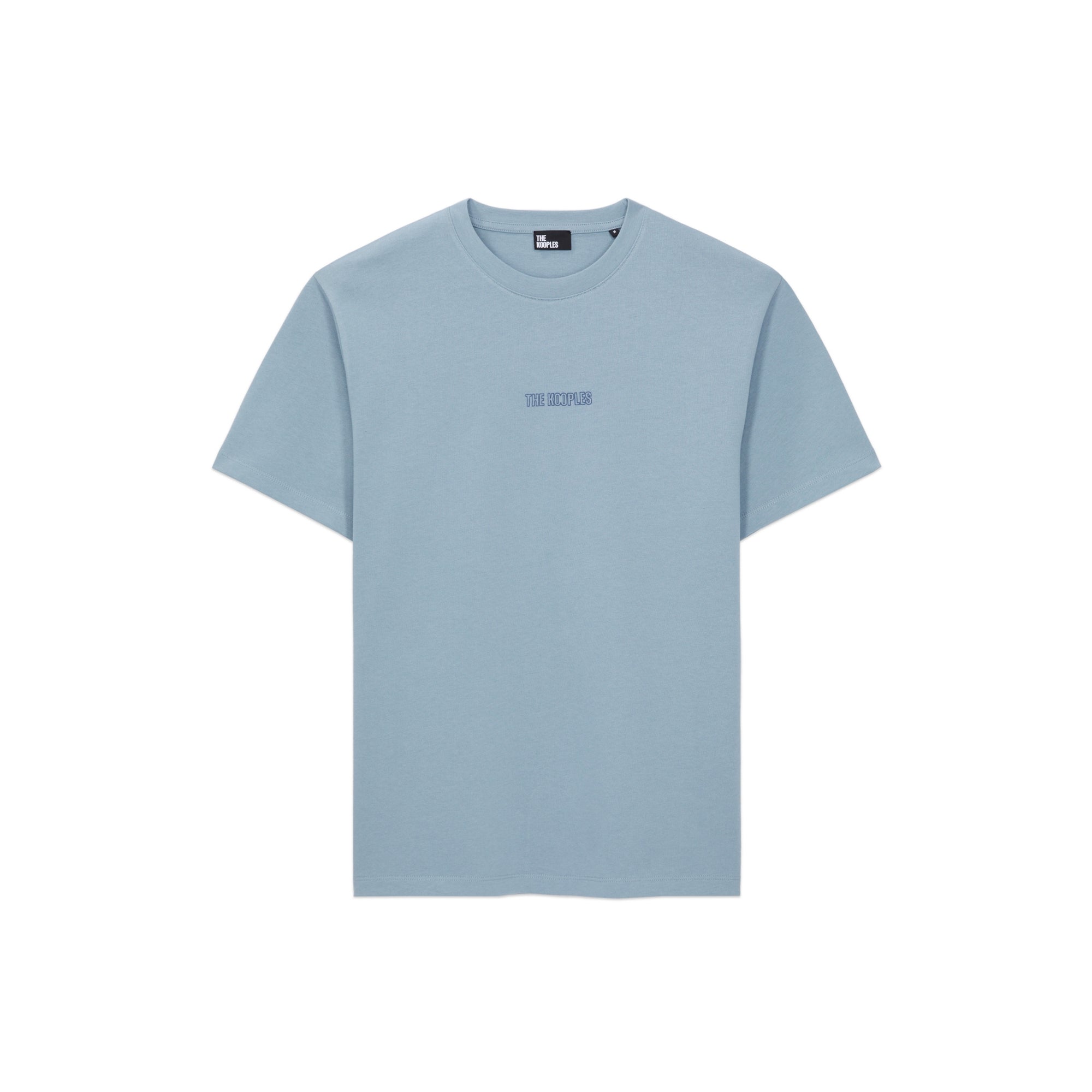 T-Shirt With Logo | Men | Blue Grey