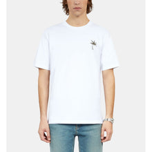 T-Shirt With Palm Tree Embroidery | Men | White