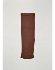 Tailor | Ribbed Maxi Skirt | Chocolate