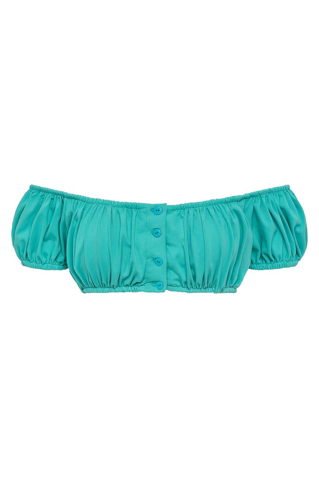 Bandita Bikini Top | Teal
