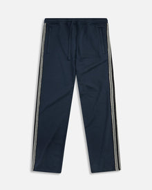 Terry Jacquard Panel Pant | Navy