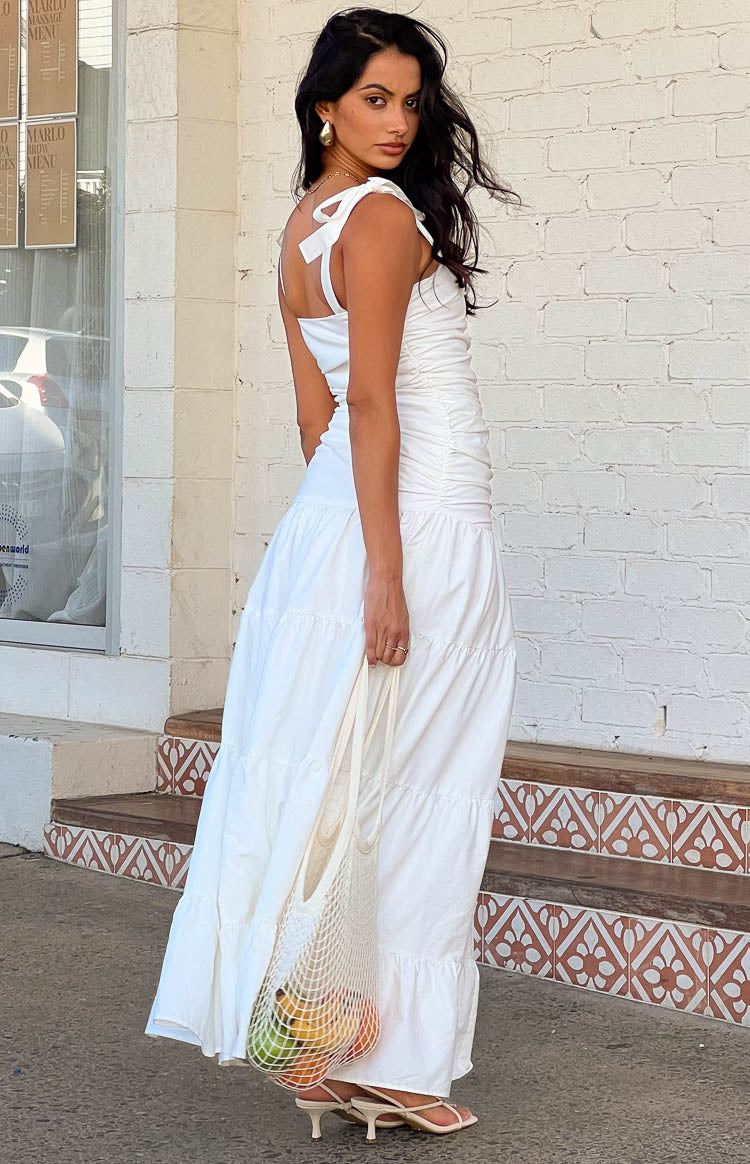 Tessa Maxi Dress | White