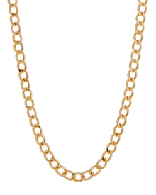 The Classique Curb Chain (8mm) - Gold | Plated Gold