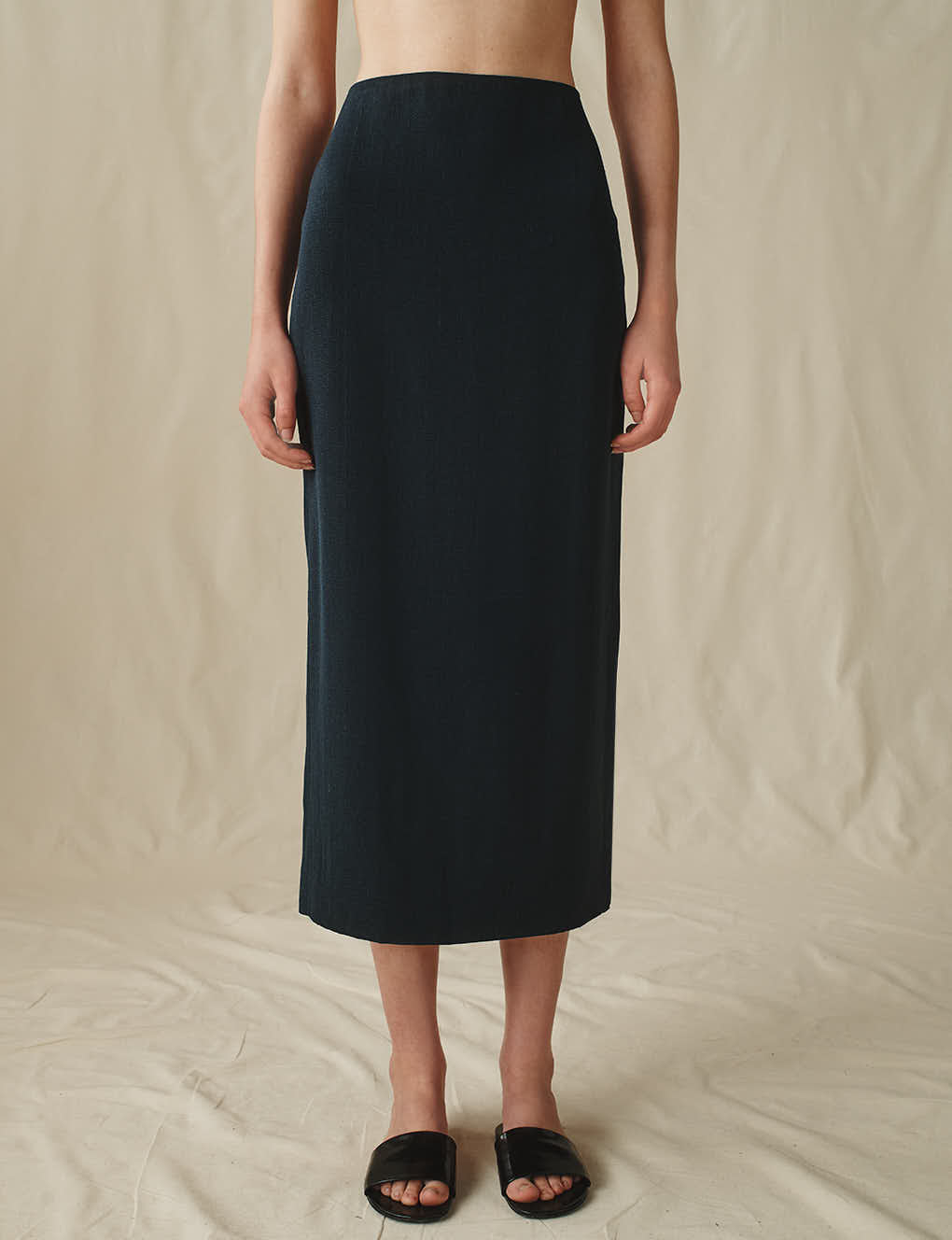 Womens | The Pencil Skirt | Midnight
