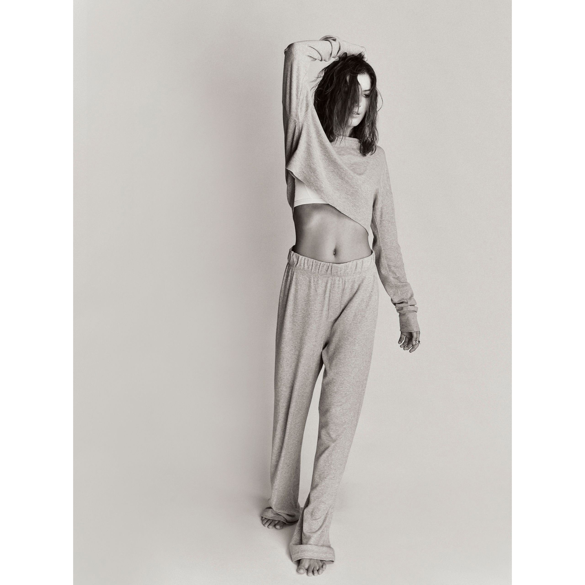 Thermal Lounge Pant | Heather Grey