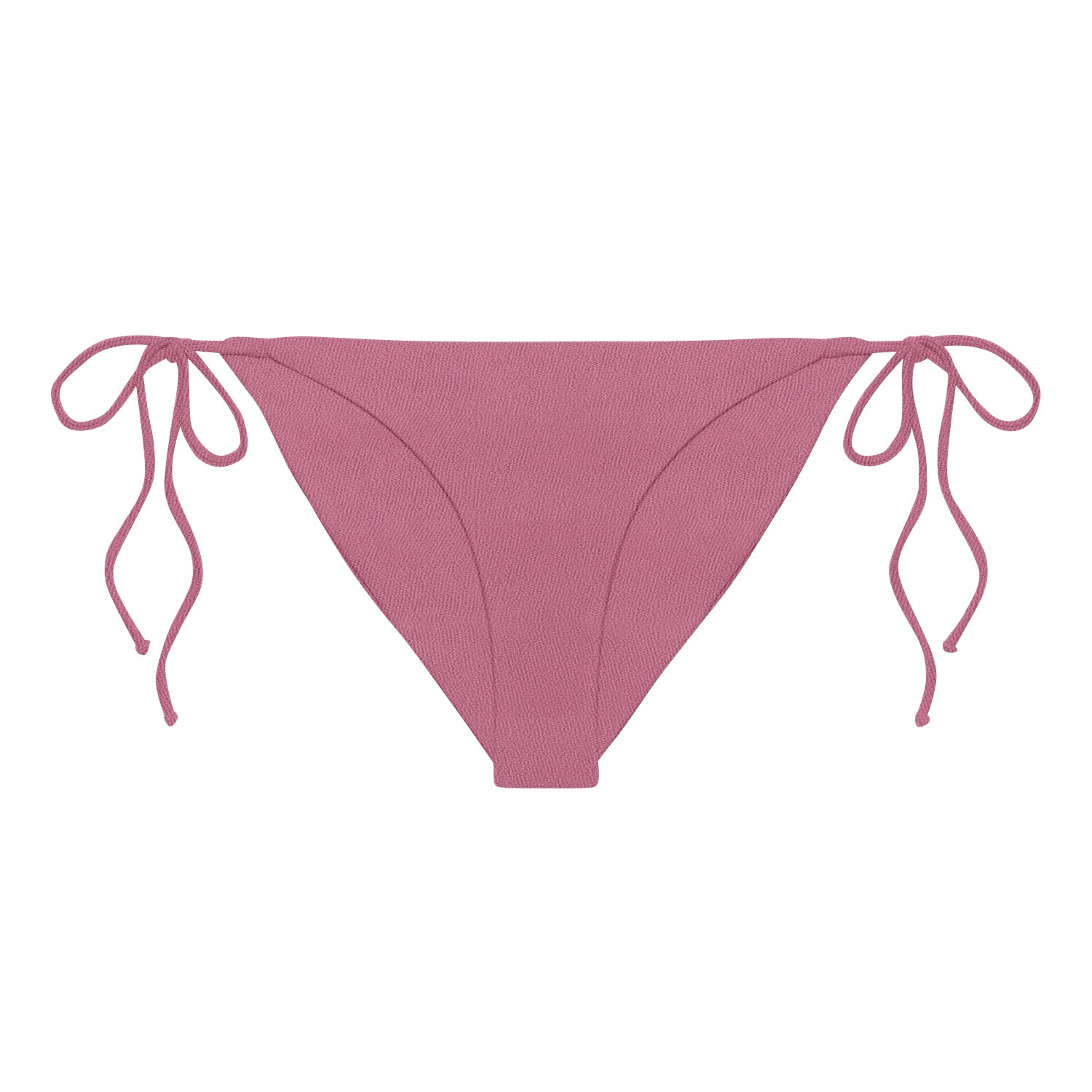 Ties Bottom | Mauve Terry Sheen