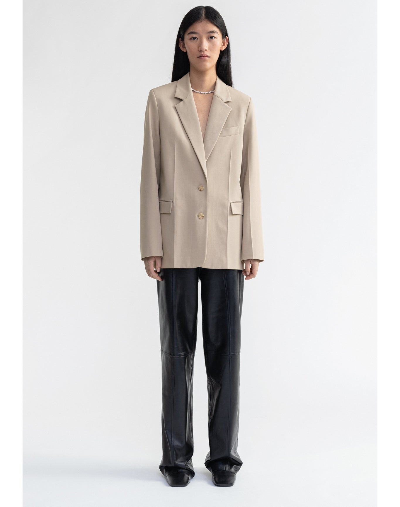 Tonka | Single-Breasted Blazer | Ash