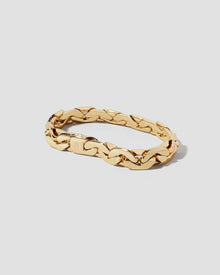 Tribeca Bracelet | Silver & Yellow Gold
