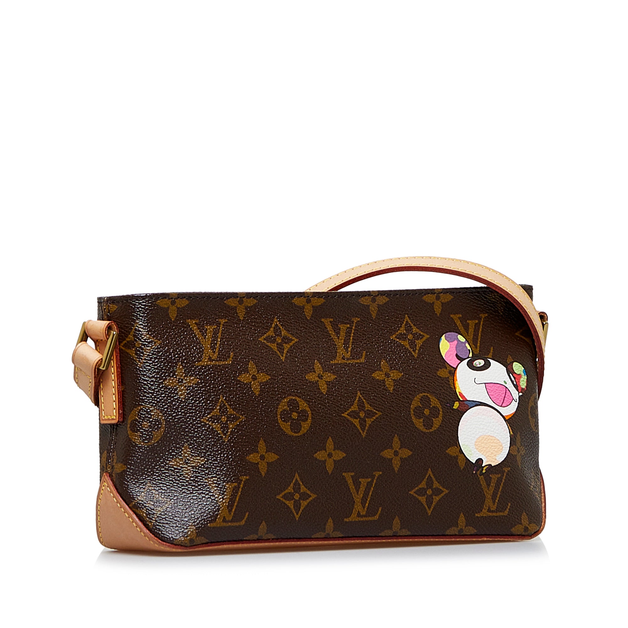 Louis Vuitton Pre-Owned x Takashi Murakami Monogram Panda Trotteur | Women | Brown