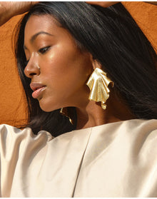Ucho Earring | Gold-Plated Brass
