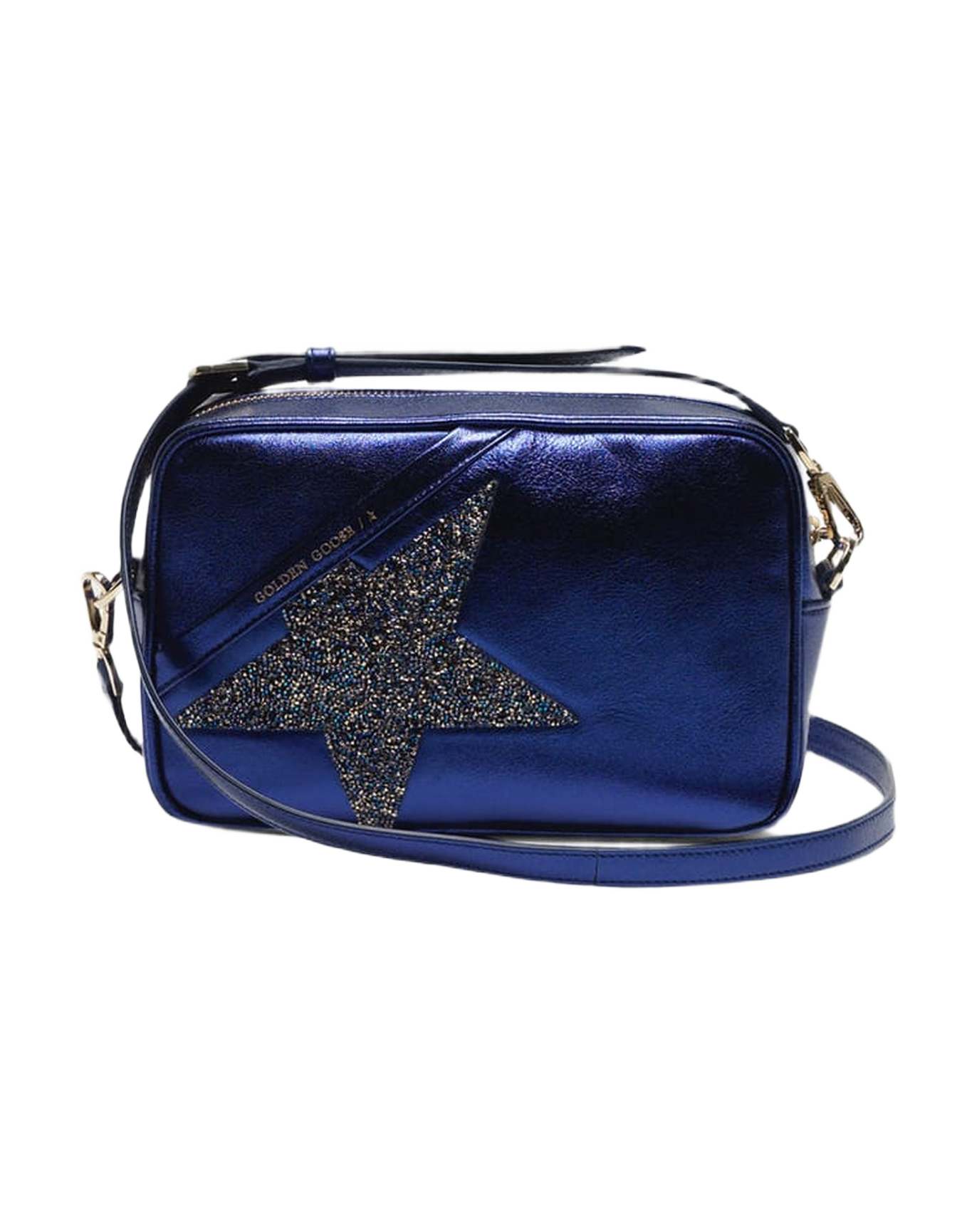 Unisex | Star Bag Made Of Laminated Leather with Swarovski Crystals