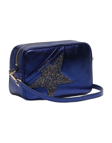 Unisex | Star Bag Made Of Laminated Leather with Swarovski Crystals
